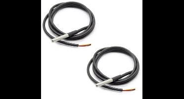 Temperatuur 1 Wire Waterdicht DS18B20 1 meter 2 stuks