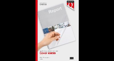 Voorblad Quantore A3 PVC 200 micron transparant 100 stuks