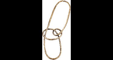 PTMD Deco Object Wun - 38x11x90 cm - Aluminium - Messing