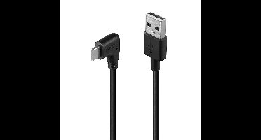 Lindy 32001 USB-kabel USB 2.0 1 m USB A USB C Zwart