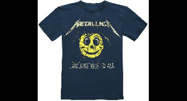 Metallica Kids - And Just Nice To All Kids T T-shirt navy 116 Katoen Jongens & meisjes - Band merch, Bands