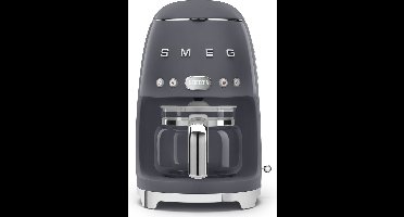 SMEG DCF02GREU - Filterkoffiemachine - Leigrijs - Warmhoudfunctie
