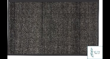 MD Entree - Deurmat - Schoonloopmat met antibacteriële werking - SAFE HOME COLLECTION - Bink Bronze - 75 x 120 cm