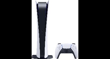 Sony PlayStation 5 Digital Edition 825 GB Wifi Zwart, Wit