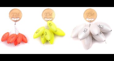 Trout Master Fast Pilots Fluoro Yellow (4 pcs) 26x12mm