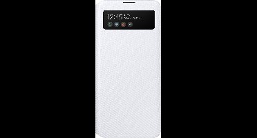 Samsung S-View Wallet Cover voor Samsung Galaxy A51 - Wit