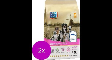 Carocroc Skin Support Gevogelte&Vis&Rijst - Hondenvoer - 2 x 3 kg