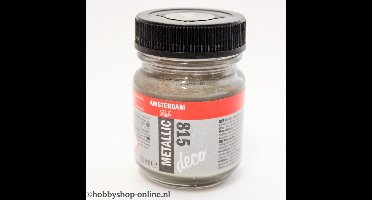 Decoratief verf - 815 Tin - Metallic Look - Amsterdam - 50 ml