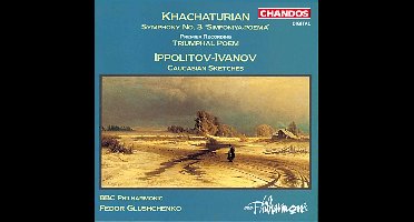 BBC Philharmonic, Fedor Glushchenko - Khatchaturian: Symphony No.3 | Ippolotov-Ivanov: Caucasian Sketches (CD)