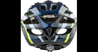 Alpina MTB17 Serie - Fietshelm - Ciemno Niebieski - Neon - 58-61 cm