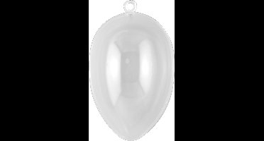 Vaessen Creative Plastic Ei - 2-delig - 12cm - 200stuks