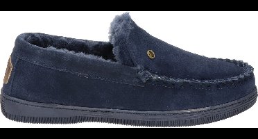 Warmbat Grizzly Mannen Sloffen - Donkerblauw - Maat 45