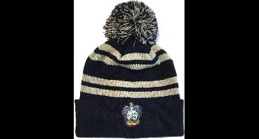 Harry Potter Pompom Beanie muts House Ravenclaw Blauw