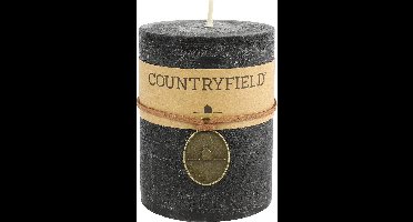 Countryfield - Stompkaars - Zwart - rustieke kaars - kaarsen