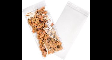 Gripzakken met Ophanggat 12,5x25,5cm50 Micron (100 stuks) | gripzak