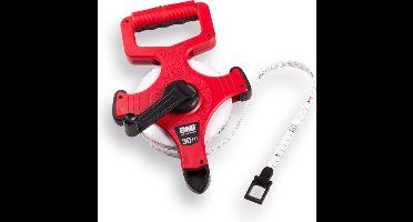 BMI Kruishaspel Glasvezel Bandmaat - 30 meter