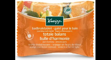 12x Kneipp Badbruistablet Oranje Lindebloesem 80 gr