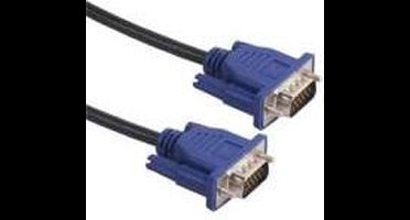 ACT - VGA-kabel - HD-15 (VGA) (M) naar HD-15 (VGA) (M) - 1.8 m - gevormd - zwart