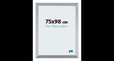 Your Decoration - Fotolijst 75x98 cm - MDF - Zilver Glans - Catania