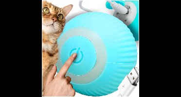 Interactieve LED Stuiterbal voor Katten en Honden - USB Oplaadbaar