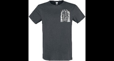 Joy Division Amplified Collection - Pulsar Pocket Tracklist Heren T-shirt - houtskool - XL