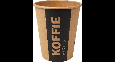 50 st. 50st. Duurzame To go Koffiebekers Silly Times -  237 ml