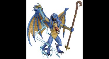 Wizkids D&D Nolzur's Marvelous Miniatures Unpainted Miniatures Blue Abishai Miniature Gaming & Tabletop