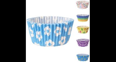 Orion - Papieren Bakvormpjes - 6 cm Diameter - 80 Stuks - Hittebestendig Papier