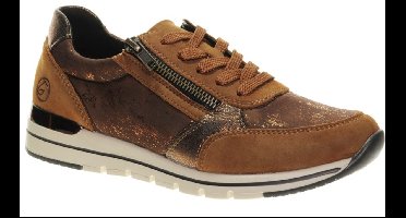 Remonte -Dames - bruin - sneakers - maat 42
