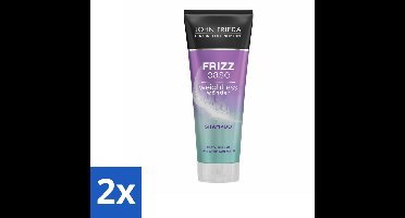 John Frieda – Shampoo – Frizz Ease Weightless Wonder – Lichtgewicht verzorging – 250 ml - Voordeelverpakking - 2 stuks