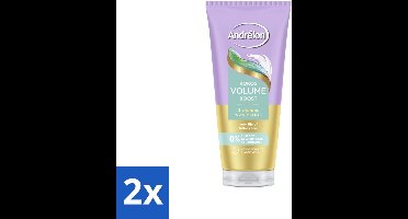 Andrélon – Haarmasker WOW – Kokos Volume Boost – 180 ml - Voordeelverpakking - 2 stuks