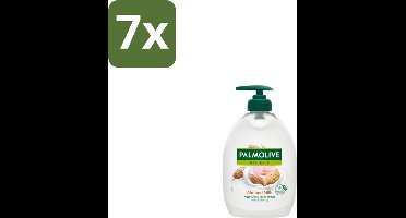 7 x Palmolive - Handzeep - Met Pomp - Almond Milk - 500ml - Kabel - Kabels - Kabelsysteem