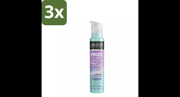 John Frieda – Haarcrème – Weightless Wonder – Luchtige verzorging – 100 ml - Bulkverpakking - 3 stuks
