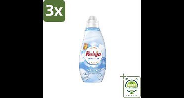 3 x Robijn – Vloeibaar Wasmiddel – Klein & Krachtig Classics Stralend Wit - 665 ml - Grootverpakking - Wit Wasmiddel - Wit En Licht Was - Wasmiddel Voor Wit - Wasmiddel Tegen Vergeling - Koud Wasmiddel