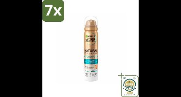 7 x Garnier - Ambre Solaire - Body Mist - Natural Bronzer - 150 ml - Grootverpakking - Natuurlijke Bruining - Zelfbruinende Mist - Lichaam Teint - Gezicht Teint - Abrikozenpitolie