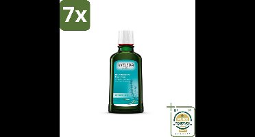 7 x WELEDA - Haarlotion - Rozemarijn - 100 ml - Grootverpakking - Haargroei Stimuleren - Haaruitval Verminderen - Rozemarijn Haarlotion - Natuurlijke Haargroei - Haarwortels Versterken