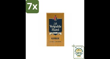 7 x Vergulde Hand - Aluinblok - 75gr - Grootverpakking - Koffiezetapparaat