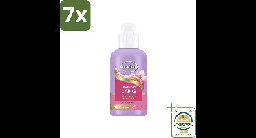 7 x Andrélon – Leave-In Crème – Levendig Lang – 200 ml - Grootverpakking - Haarkracht - Haarversterking - Haarbescherming - Biotine - Haarbreuk