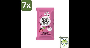 7 x Marcel's Green Soap - Schoonmaakdoekjes - Patchouli & Cranberry - Natuurlijk schoon - 60 Doekjes - Grootverpakking - Schoonmaakdoekjes - Biologisch Afbreekbaar - Natuurlijke Schoonmaak - Milieuvriendelijk - Viscose