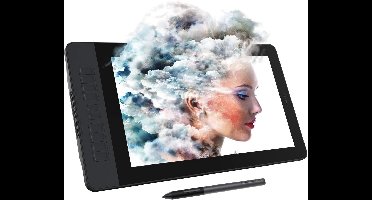 GAOMON PD1561 Graphic Tablet Drawing Tablet with Display - 8 Shortcuts, Battery-Free Pen with 8192 Pressure Sensitivity, for Windows & Mac