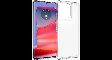 Accezz Hoesje - Geschikt voor Motorola Edge 50 Pro - Clear Backcover - Transparant