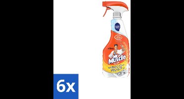 Mr Muscle – Keukenreiniger Spray – 500 ml - Voordeelverpakking - 6 stuks