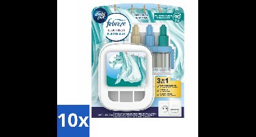 Ambi Pur - 3Volution - Starterkit - Fresh Linnen - 20 ml - Bulkverpakking - 10 stuks