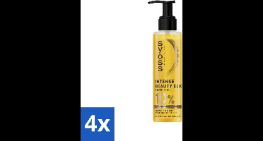 4 x Syoss - Beauty Elixir - Haarolie - Voedt & Glanst - 100 ml - Haar Olie - Leave-in Olie - Glans Haar - Voedende Haarolie - Droog Haar