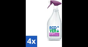 4 x Ecover - Kalkreiniger - Bessen & Basilicum - 500 ml - Kalkreiniger - Kalkverwijderaar - Badkamerreiniger - Keukenreiniger - Ecologische Reiniger