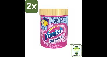 Vanish - Vlekverwijderaar - Oxi Action Wasbooster Poeder - Voor Gekleurde Was - 940 g - Voordeelverpakking - 2 stuks - Vlekkenverwijderaar - Wasbooster