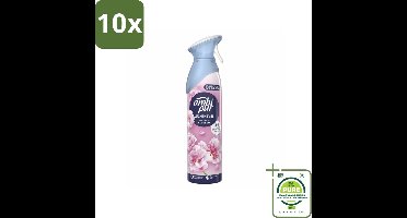 10 x Ambi Pur - Air Effects - Spray Luchtverfrisser - Vleugje Bloesem - 185 ml - Grootverpakking - Luchtverfrisser - Geur - Bloemige Geur - Ambi Pur - Vleugje Bloesem