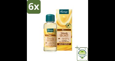 Kneipp - Badolie - Beauty Secret - Voor alle huidtypen - 100 ml - Voordeelverpakking - 6 stuks - Badproduct - Badolie
