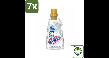 7 x Vanish Oxi Action - Vlekkenverwijderaar Gel - Zonder Bleek - Witte Was - 15 Wasbeurten - Grootverpakking - Vlekkenverwijderaar - Wasverbeteraar - Witte Was - Wasgel - Vlekken Verwijderen