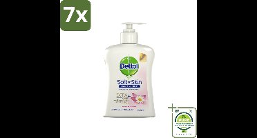 7 x Dettol - Handzeep - Antibacterieel - Hydraterend - Kamille - 250 ml - Grootverpakking - Antibacteriële Handzeep - Hydraterende Handzeep - Kamille Handzeep - Handzeep - Antibacteriële Bescherming